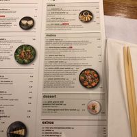 Vegan menu!  at Wagamama - Xscape in Milton Keynes