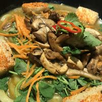 Kare Burosu curry with chunky udon noodles and crispy silken tofu at Wagamama - Xscape in Milton Keynes
