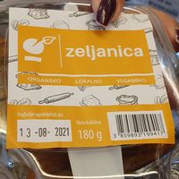 Green salty pie at bio&bio - Morpurgova in Split