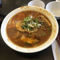 Spicy noodle soup  at Tinh Tam Trai in Vaughan