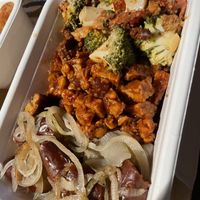 Vegan mix to go  at Spirit in Amsterdam