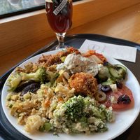 Many tasty things, with beer  at Spirit in Amsterdam