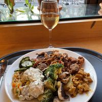 Many tasty things, with wine  at Spirit in Amsterdam