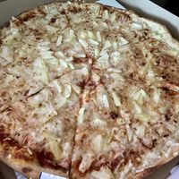 Cheese and pineapple   at Razzi's Pizzeria - Howell St in Seattle