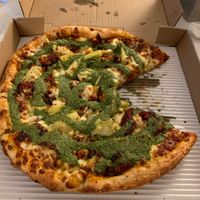 WOW vegetarian pizza at Razzi's Pizzeria - Howell St in Seattle