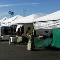 One Row of Vendors at Farmer's Market - Midtown in Ventura