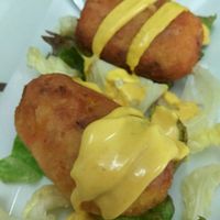 Croquetas at BioXoco in Barcelona