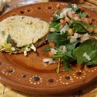 Vegan Gordita at Casa Cacao in Tijuana