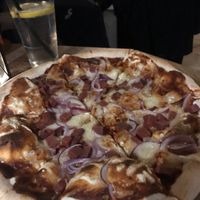 Vegan bbq pizza ! at Graciarnia in Wroclaw