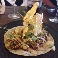 Open burrito at The Beet in Byron Bay