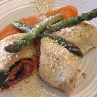 Pulled jackfruit crespelle at The Beet in Byron Bay