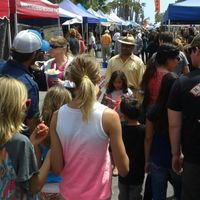 Sunday morning market, at the Marina at Uptown Farmer's Market in Long Beach
