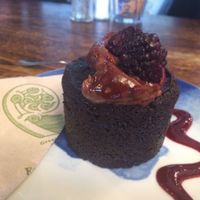 choco cake  at Grindz Cafe in Tauranga