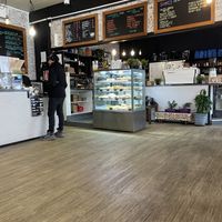 Kitchen area  at Grindz Cafe in Tauranga