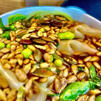 Vegan ‘Veggie Gyoza Noodle Bowl’  at LHR - Itsu - T5 in West London