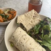 Black Bean Falafel & Glazed Sweet Potatoes   at Flower Child - The Domain in Austin