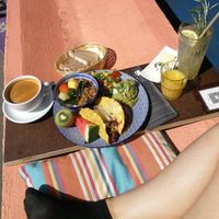 Super self made lemonade, good coffee big breakfast variaty at Poffers Cafe in Stuttgart