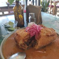 Torta ahogada at La Flaca - Americana in Guadalajara