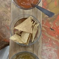 Chips & salsa  at La Flaca - Americana in Guadalajara