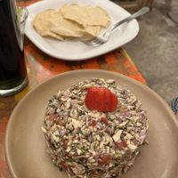 Vegan ceviche & tortillas   at La Flaca - Americana in Guadalajara