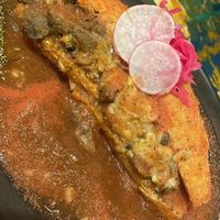 Torta ahogada de setas   at La Flaca - Americana in Guadalajara