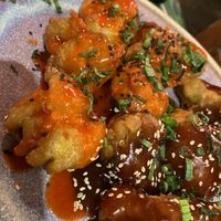 Coliflores búfalo y bbq  at La Flaca - Americana in Guadalajara