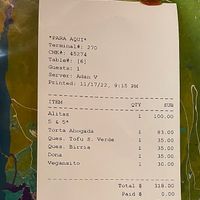 Cuenta   at La Flaca - Americana in Guadalajara