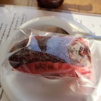 Vegan gansito at La Flaca - Americana in Guadalajara