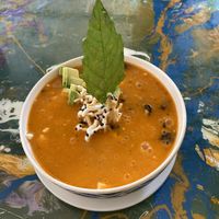 Tortillas soup at La Flaca - Americana in Guadalajara