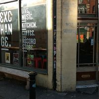Outside at Exchange Coffee Shop & Kitchen in Bristol