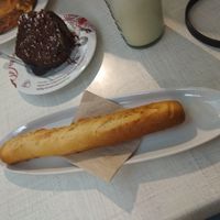 Flauta de sobrasada vegana at Alis Caldes in Caldes De Montbui