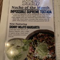 Menu  at Nacho Daddy - Summerlin in Las Vegas