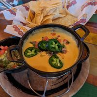 Vegan queso at Nacho Daddy - Summerlin in Las Vegas