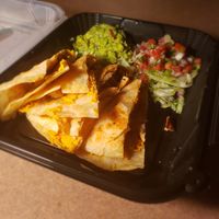 Vegan chicken quesadilla at Nacho Daddy - Summerlin in Las Vegas