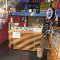 the vegan section  at El Viejo Almacen in Barcelona