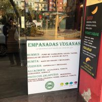 Vegan menu  at El Viejo Almacen in Barcelona