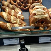 pretzel varieties 1,80€ at backWERK - Arnulf-Klett-Platz in Stuttgart