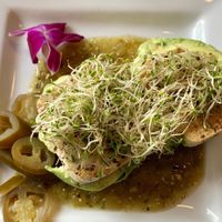 Avocado Benedict  at Cherie Inn in Grand Rapids