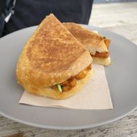 variety of options in the display case  at Onda Food House in Aireys Inlet