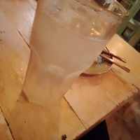 Lemonade at Veggitalia in Puerto Vallarta