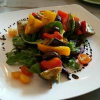 Veggie kebabs appetizer at Veggitalia in Puerto Vallarta