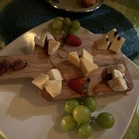 Vegan Cheese Board  at Veggitalia in Puerto Vallarta