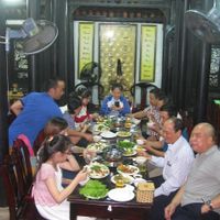 NGU HA SOLE DESTINATION GROUP at Ngu Ha Garden Vegetarian Restaurant in Hue