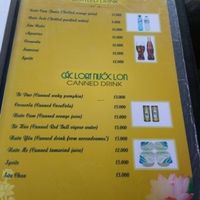Menu 10 at Ngu Ha Garden Vegetarian Restaurant in Hue