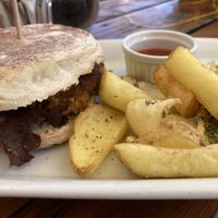 The chips were perfect.   at Dromedário in Sagres