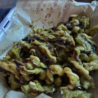 Fried mushrooms  at VeGreen in Duluth