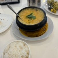 Best yellow curry ever. I could drink the sauce!   at VeGreen in Duluth