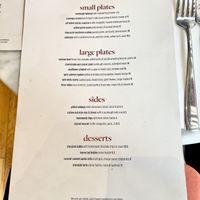 Vegan menu at Plants by Deliciously Ella in London