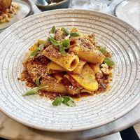 Vegan rigatoni  at Plants by Deliciously Ella in London
