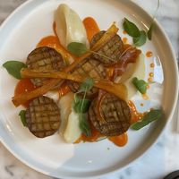 Oyster mushroom scallops at Plants by Deliciously Ella in London
